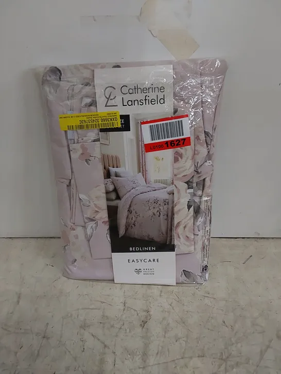 BAGGED CANTERBURY FLORAL REVERSIBLE DOUBLE DUVET SET