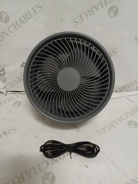 BELL & HOWELL RECHARGEABLE EXTENDABLE DESK & FLOOR FAN