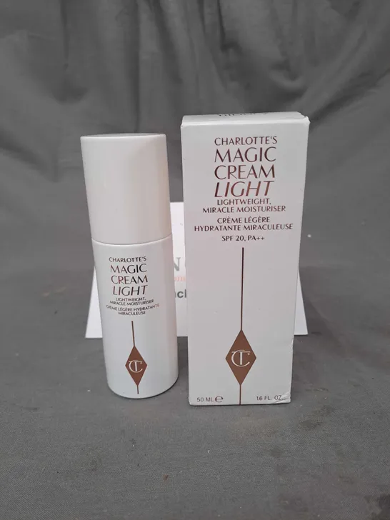 BOXED CHARLOTTE TILBURY MAGIC CREAM MIRACLE MOISTURISER 50ML