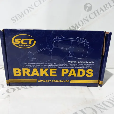 BOXED AND SEALED SCT BRAKE PADS SP374PR