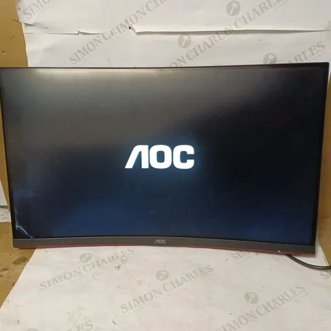 AOC G LINE 2ND GEN CUVED GAMING MONITOR (COLLECTION ONLY)