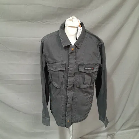 RINGSPUN SUPERDRY KOWLOON OVERSHIRT - WASHED BLACK