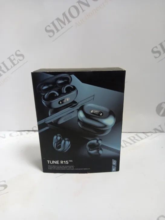 BOXED TUNE R15 WIRELESS BLUETOOTH EARPHONES WHITE