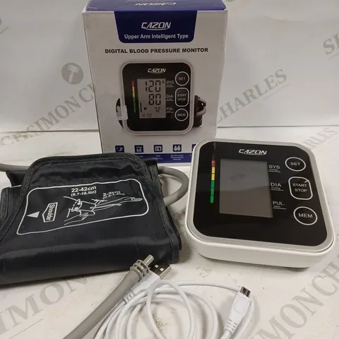 BOXED CAZON UPPER ARM INTELLIGENT DIGITAL BLOOD PRESSURE MONITOR 