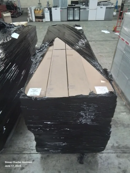 A PALLET OF A LARGE QUANTITY OF STAIR NOSES IN VARIOUS COLOURS AND SIZES