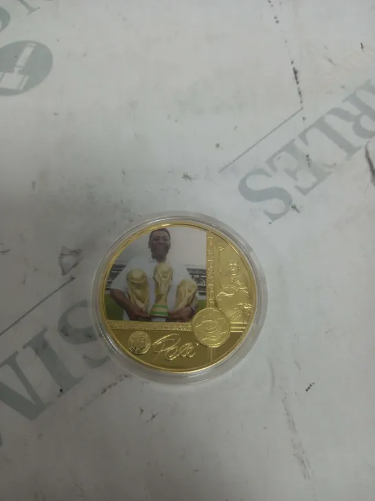 PELE GOLD COINS WORLD CUP 3X WINNER EDITION 