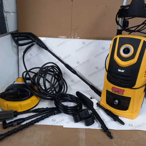 BOXED WOLF SUPER BLASTER PRESSURE WASHER YELLOW 