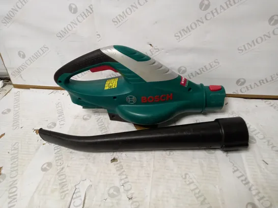 BOSCH CORDLESS LEAF BLOWER