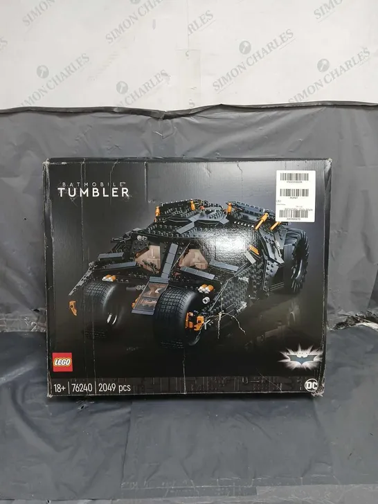 BOXED LEGO 76240 BATMAN THE DARK KNIGHT TRILOGY BATMOBILE TUMBLER 76240 RRP £229.99