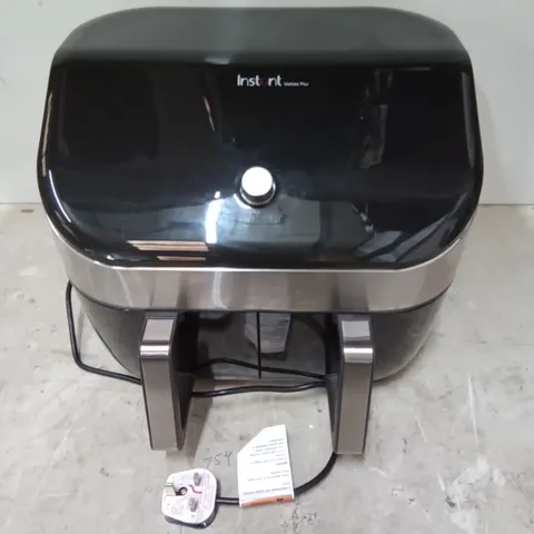 BOXED INSTANT VORTEX 8 IN 1 DUAL AIR FRYER 7.6L 