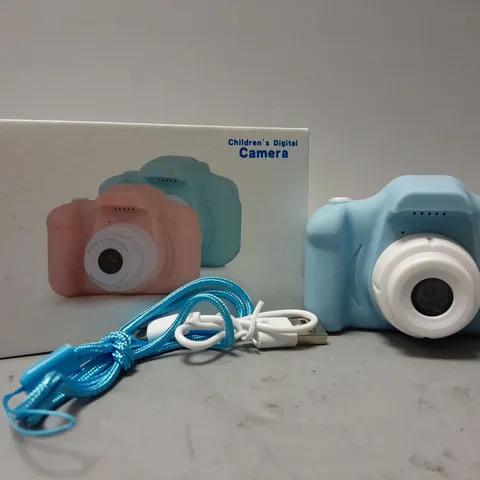 BOXED CHILDRENS DIGITAL CAMERA IN BABY BLUE