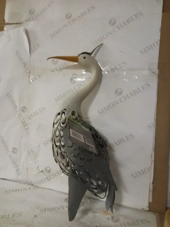 METAL HERON LIGHT AND DETERRENT  RRP £29.99