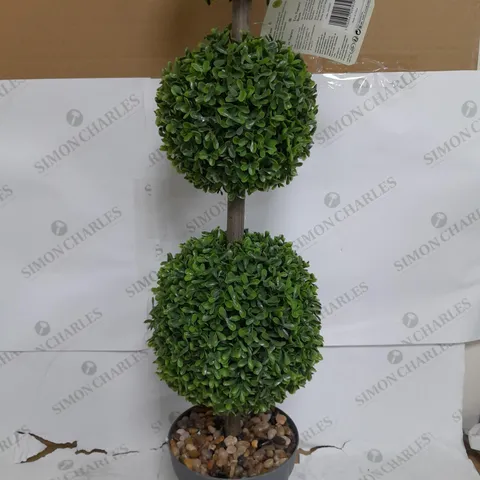 BOXED TRIO FAUX TOPIARY FREE 82CM 