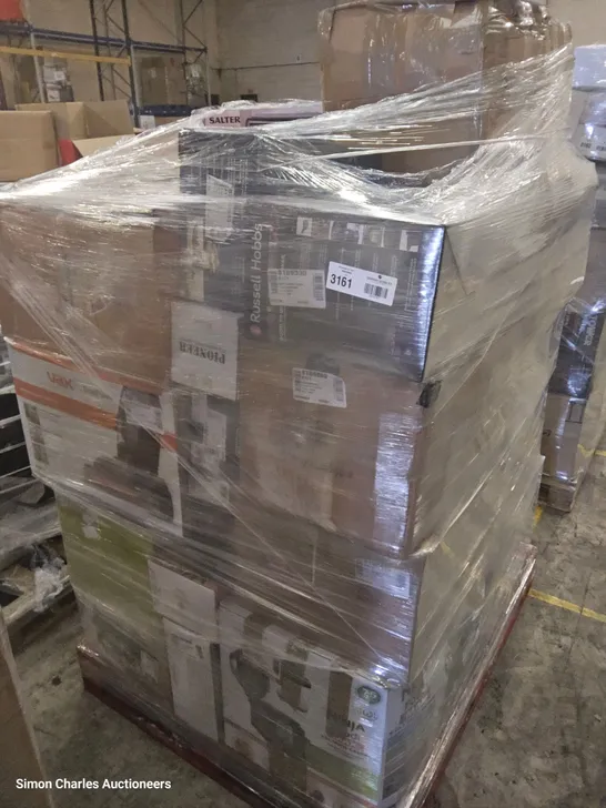 PALLET OF APPROXIMATELY 35 UNPROCESSED RAW RETURN HOUSEHOLD AND ELECTRICAL GOODS TO INCLUDE;