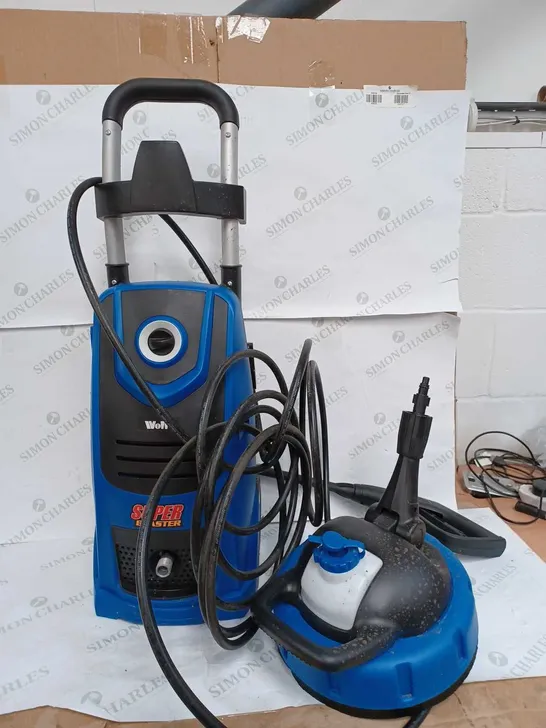 WOLF SUPER BLASTER PRESSURE WASHER BLUE