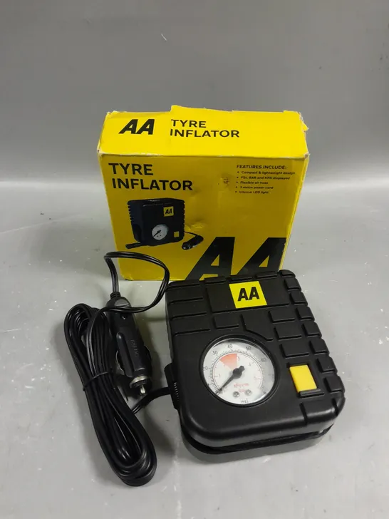 BOXED AA TYRE INFLATOR 