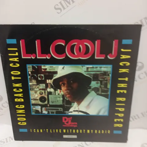 L.L COOL J GOING BACK TO CALI VINYL 