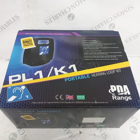 BOXED PDA RANGE PL1/K1 PORTABLE HEARING LOOP KIT