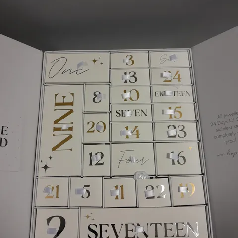 BOXED SAY IT WITH DIAMOMDS ADVENT CALENDAR 