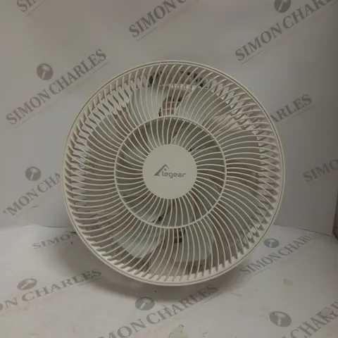 BOXED LEGEAR FOLDAWAY RECHARGEABLE FAN 11'