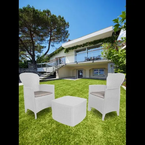 BOXED OUTDOOR LOUNGE SET NAPOLI, GARDEN SET.