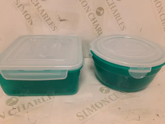 LOCK & LOCK ROUND & SQUARE CONTAINER SET