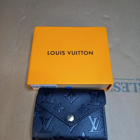 'LOUIS VUITTON' WALLET IN BLACK 