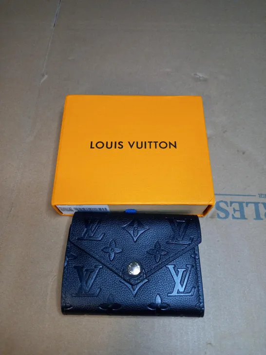 'LOUIS VUITTON' WALLET IN BLACK 