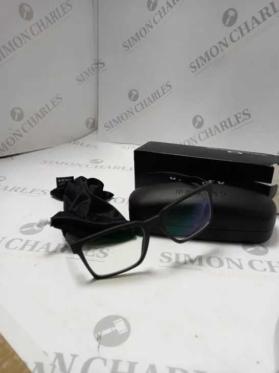 OAKLEY SATIN BLACK DEMO LENS SUNGLASSES