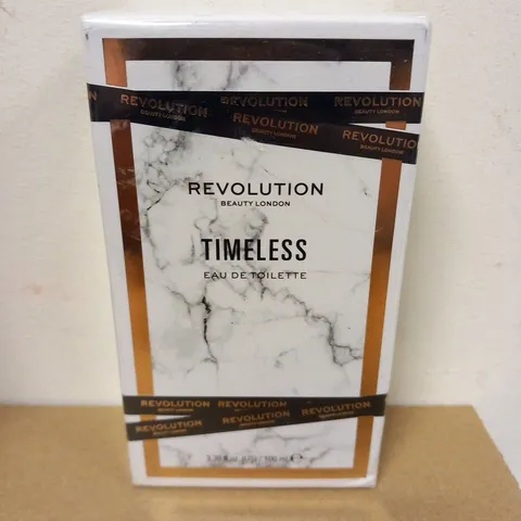 BOXED REVOLUTION BEAUTY LONDON TIMELESS EAU DE TOILETTE 100ML