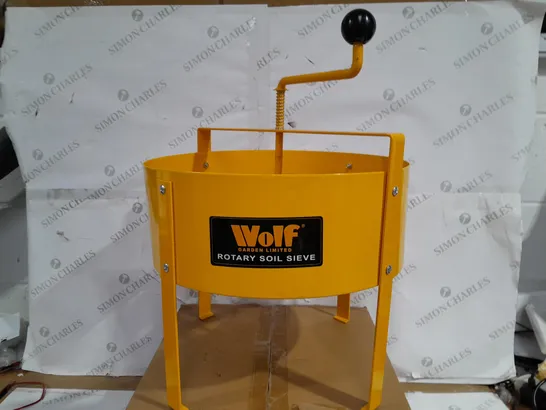 WOLF ROTARY SOIL SIEVE X 2 FOR COLLECTION ONLY 