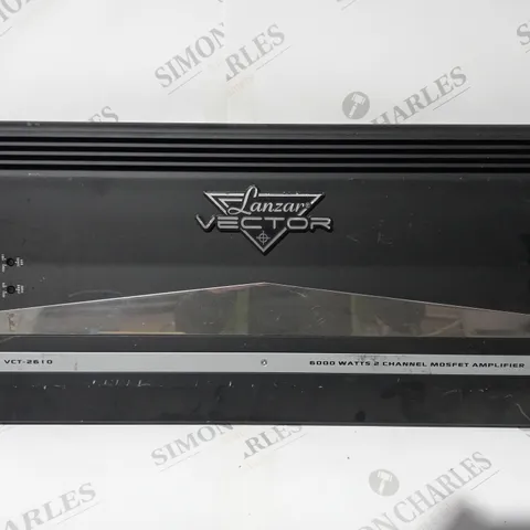 LANZAR VECTOR VCT-2610 6000WATT 2 CHANNEL MOSFET AMPLIFIER