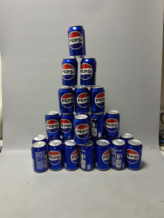 25 CANS OF PEPSI