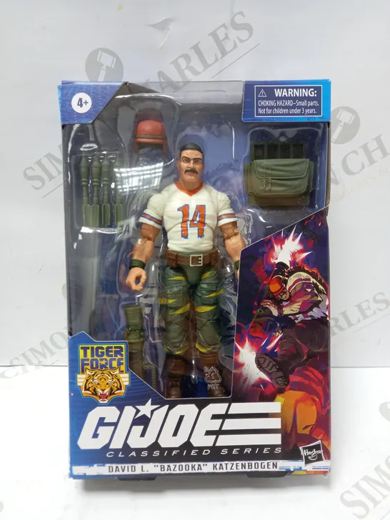 GI JOE CLASSIFIED SERIES TIGER FORCE BAZOOKA ACTION FIGURE 