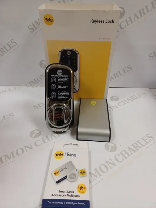 BOXED YALE KEYLESS LOCKING SYSTEM 