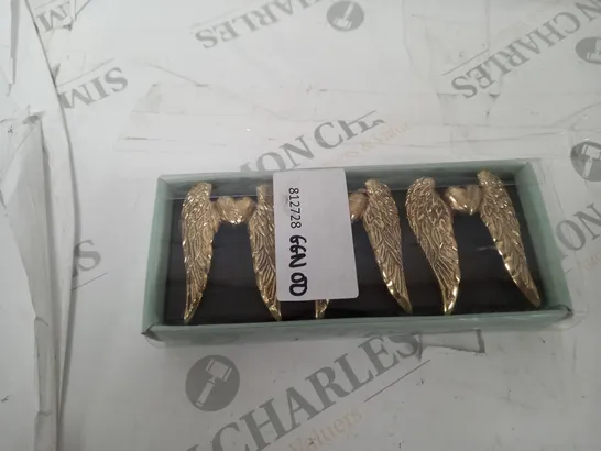 3 ANGEL WING CANDLE JEWELLERY PINS GIFT BOX 