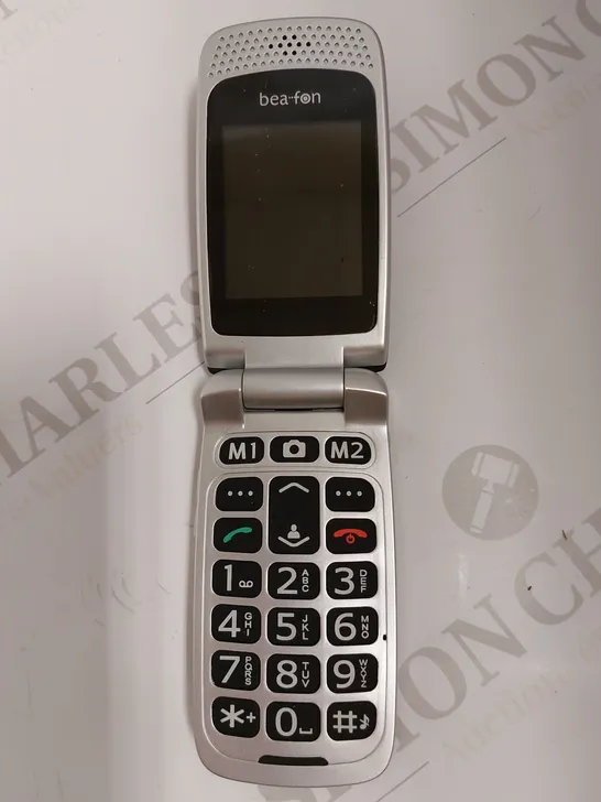 BEAFON SL450 BLACK/SILVER FLIP PHONE 