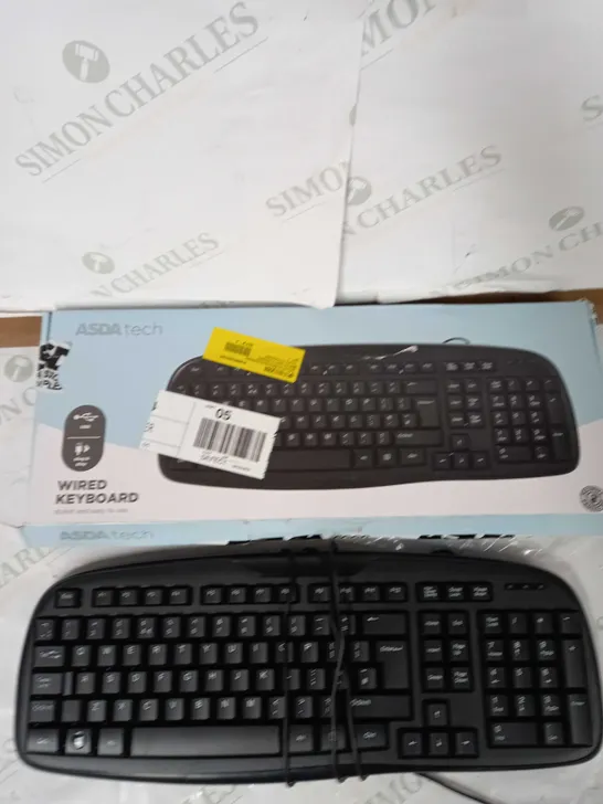 ASDA TECH WIRED KEYBOARD