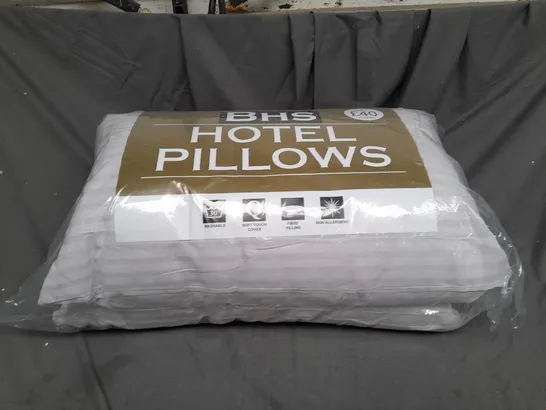 SEALED BHS HOTEL PILLOWS