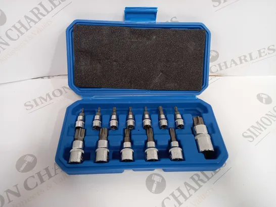 BOXED VORXEON 13PCS TORX BIT SOCKET SET IN BLUE CASE