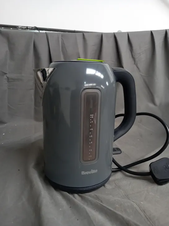 BOXED BREVILLE GREY JUG KETTLE 