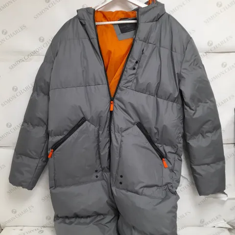 SOUL STAR MOUNTAIN PATROL GREY/ORANGE COAT - SIZE UNSPECIFIED 