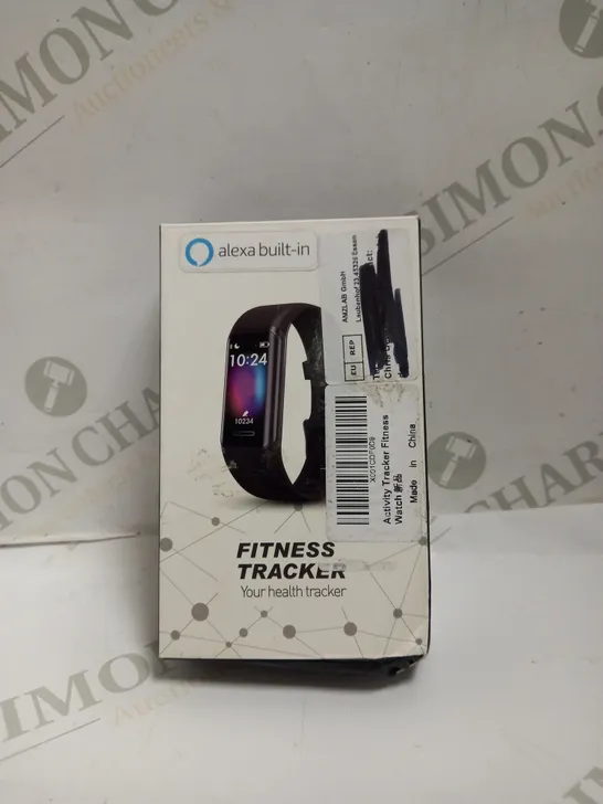 ACTIVITY FITNESS TRACKER WATCH IN BLACK