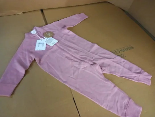 POLARN O PYRET PINK BODY SUIT - 9/12 M