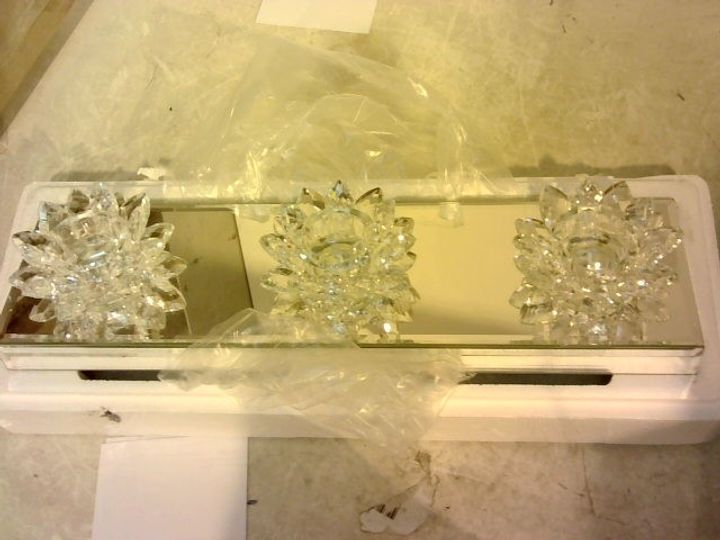 JULIEN MACDONALD CRYSTAL CANDLE HOLDER 3177756Simon Charles Auctioneers