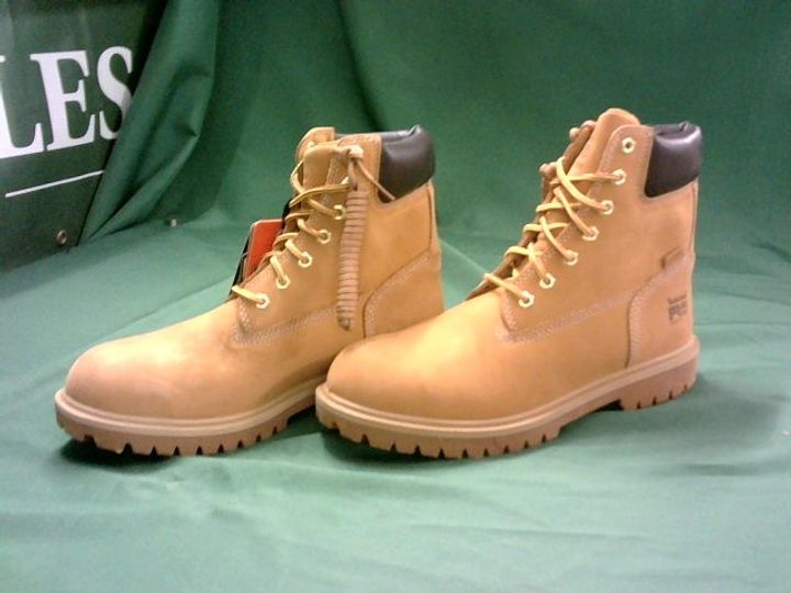 timberland safety boots size 8