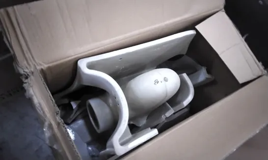 BOXED CERAMIC TOILET PAN