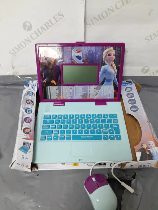 BOXED DISNEY FROZEN BILINGUAL EDUCATIONAL LAPTOP