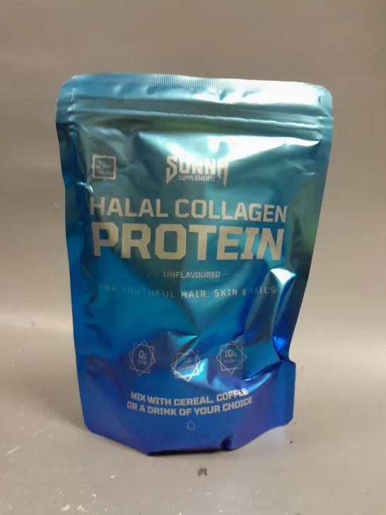 SEALED SUNNA HALAL COLLAGEN PROTEIN - UNFLAVOURED - 250G