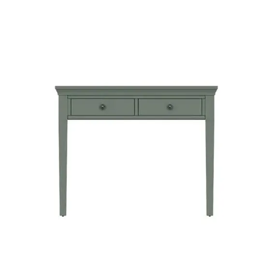 BOXED HAVANA DRESSING TABLE GREEN